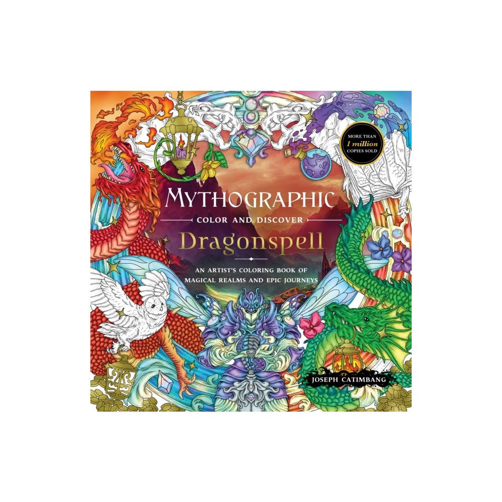 Castle Point Books Mythographic Color and Discover: Dragonspell (häftad, eng)
