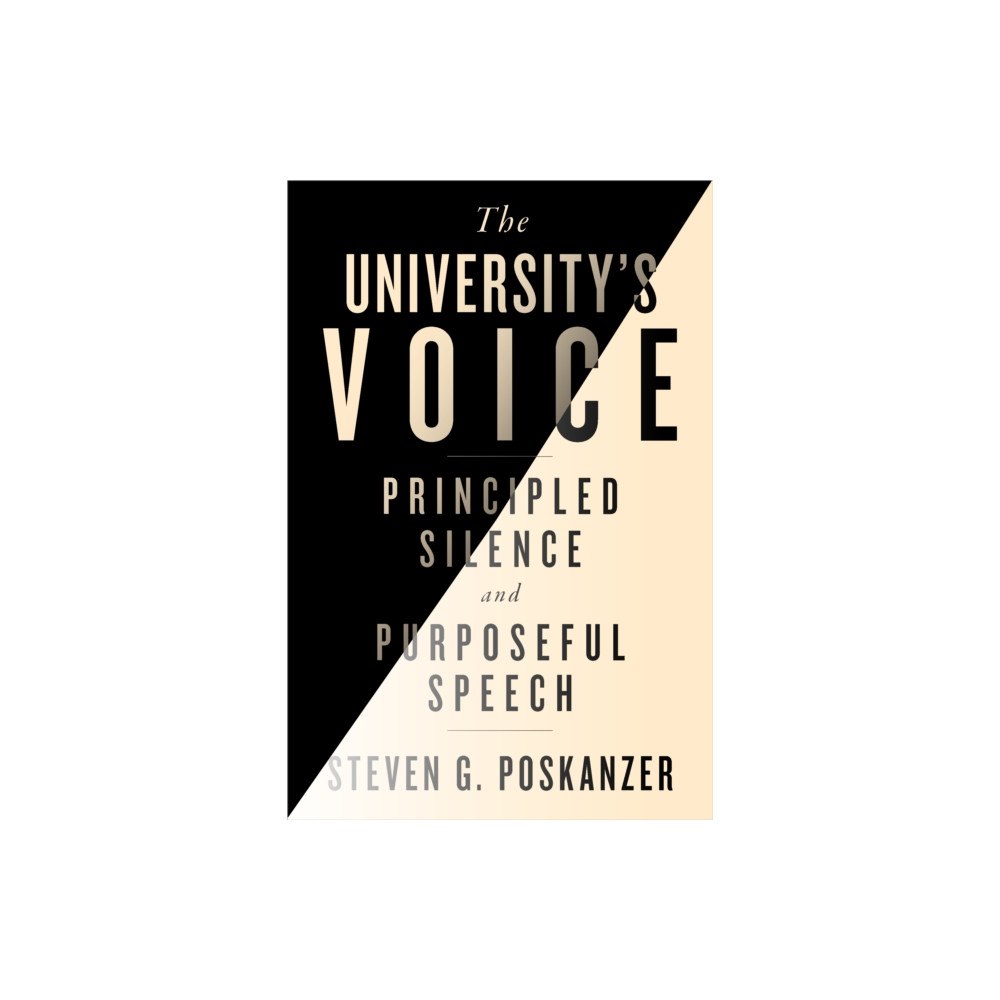 Johns Hopkins University Press The University's Voice (inbunden, eng)