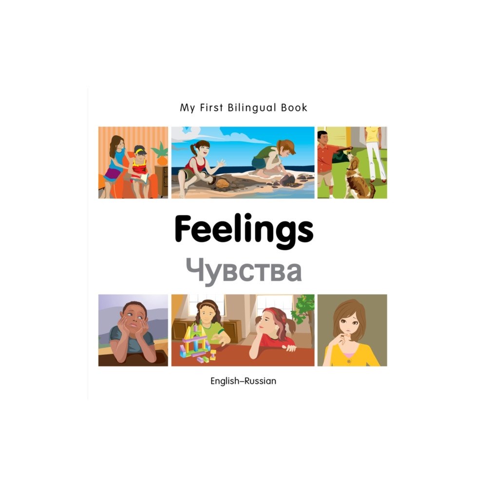 Milet Books Limited My First Bilingual Book -  Feelings (English-Russian) (bok, board book, eng)