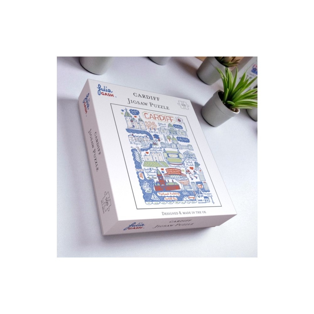 The Sugar Shed Julia Gash 500 Piece Jigsaw - Cardiff