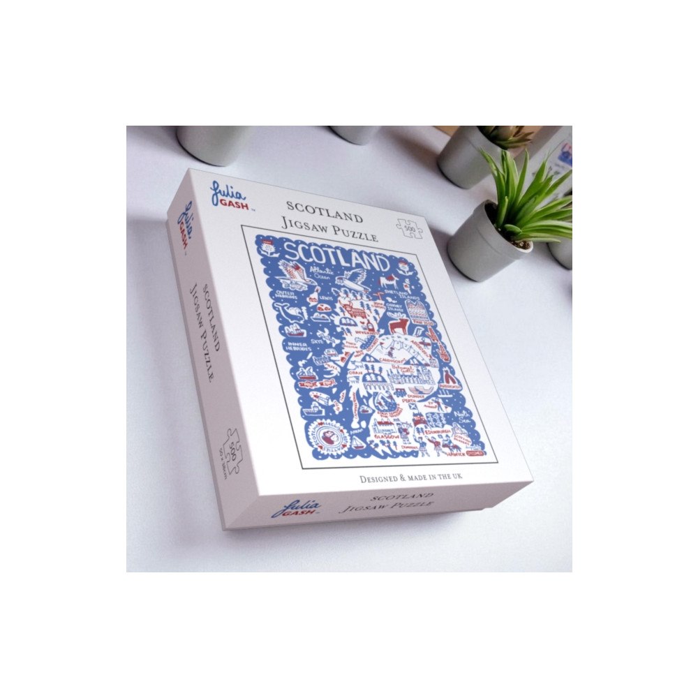 The Sugar Shed Julia Gash 500 Piece Jigsaw - Scotland