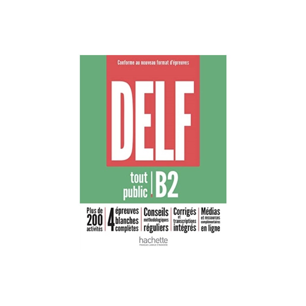 Hachette DELF tout public B2 - Nouveau format d'epreuves (häftad, fre)