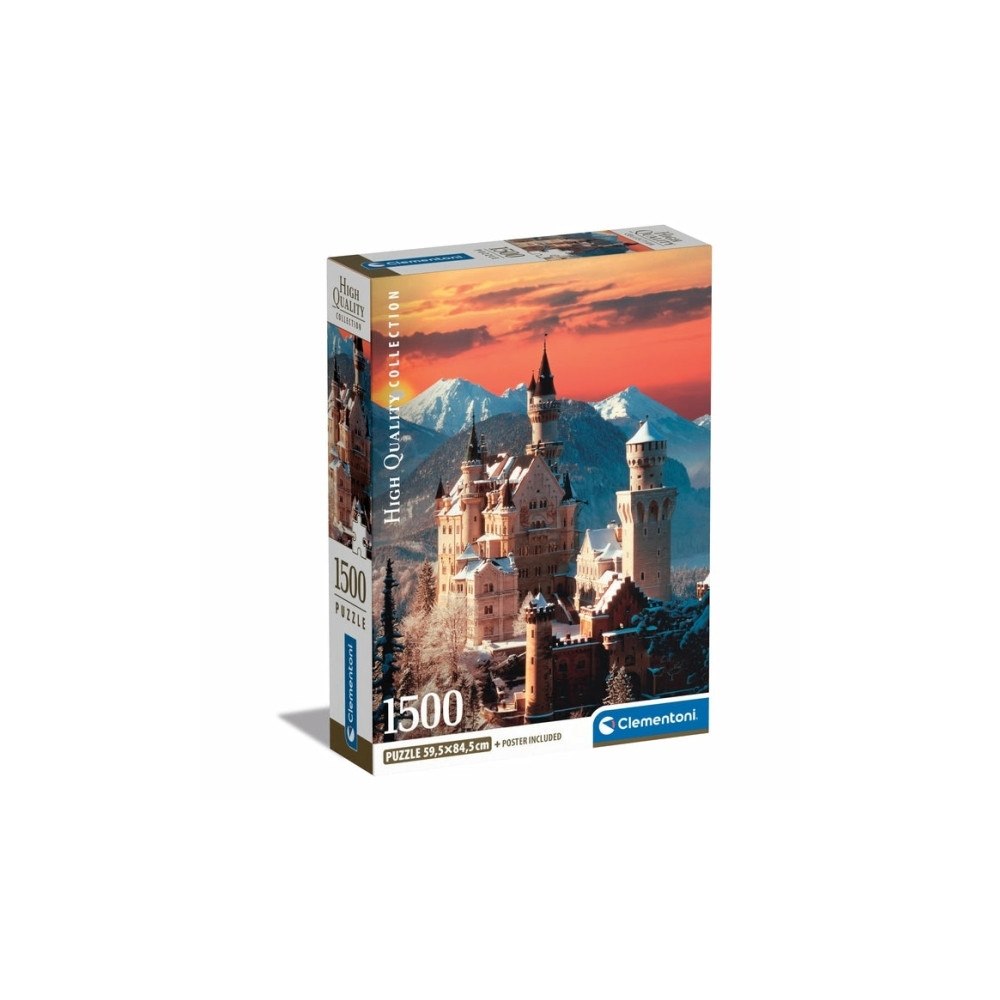 Clementoni Clementoni High Quality Collection Neuschwanstein, 1500 styc...