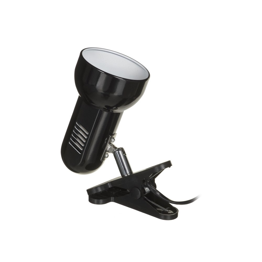 ActiveJet Activejet AJE-CLIP LAMP BLACK, Svart, Metall, Plast, Sovrum,...