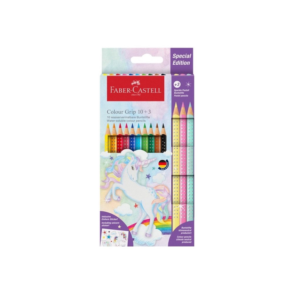FABER-CASTELL Faber-Castell Colour GRIP - färgpenna - unicorn - 1 delar (paket om 13)