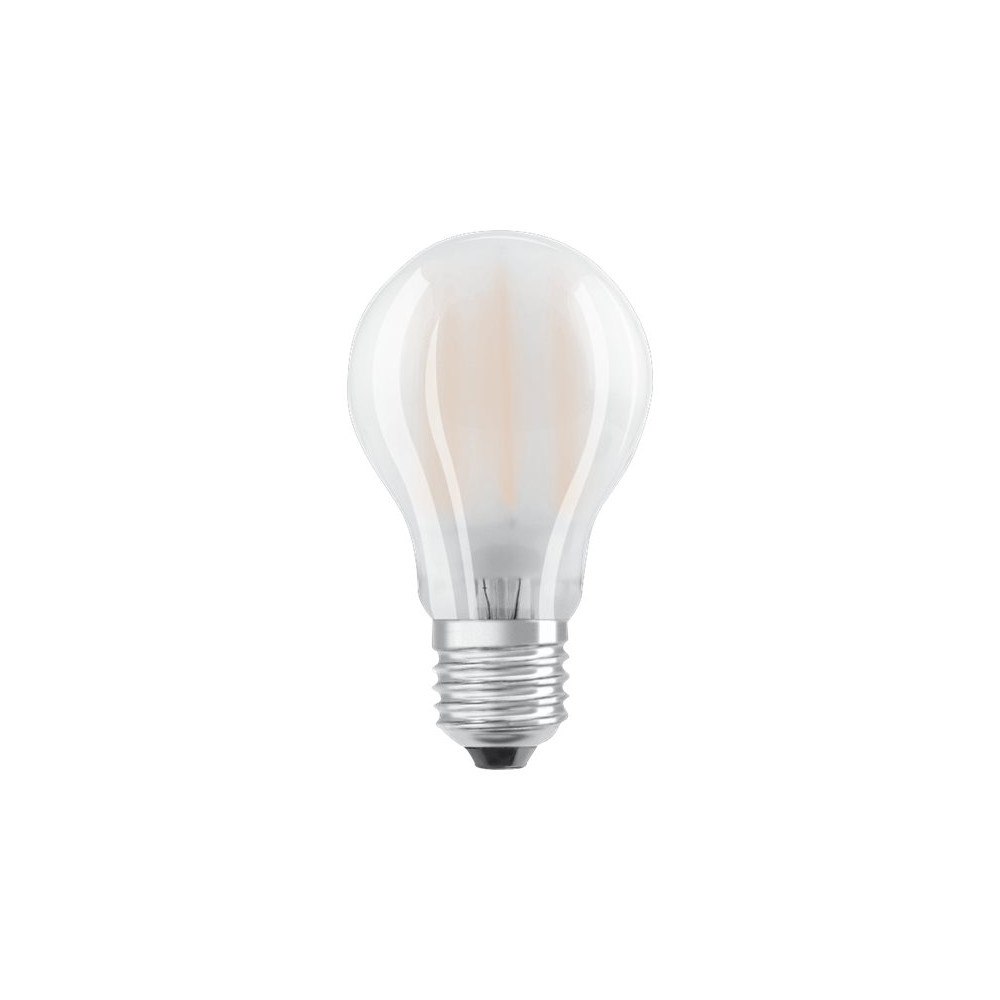 LEDVANCE OSRAM Retrofit CLASSIC A - LED-glödlampa med filament - form: A60 - glaserad finish - E27 - 7.5 W - varmt vitt ljus - 27...