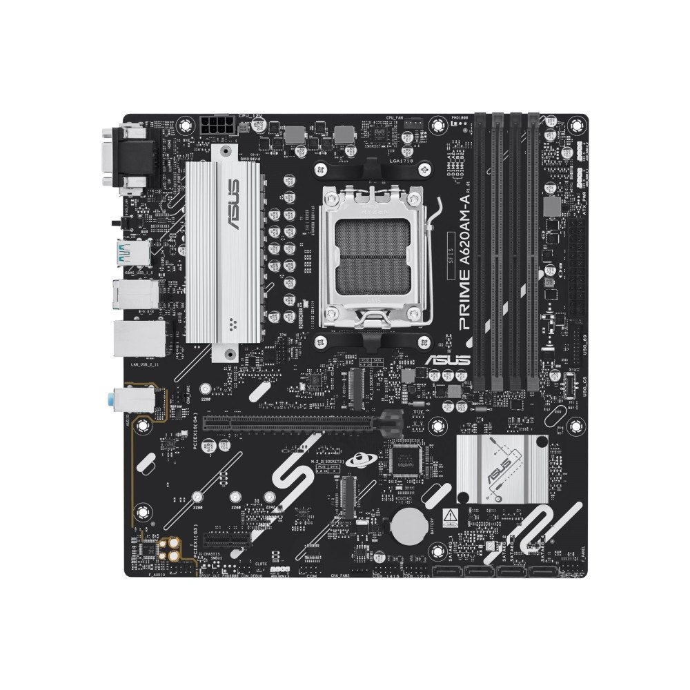ASUS ASUS PRIME A620AM-A-CSM - moderkort - micro ATX - Socket AM5 - AMD A620A