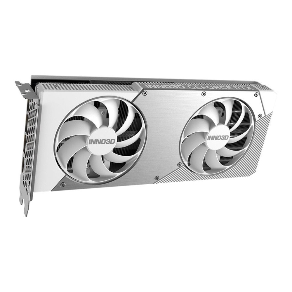 InnoVISION Multimedia Technologies Inno3D GeForce RTX 5070 TWIN X2 OC WHITE - grafikkort - GeForce RTX 5070 - 12 GB - vit