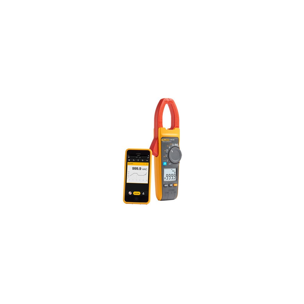 Fluke Fluke 4695861 Hand-multimeter, Strømtang digital CAT III 100...