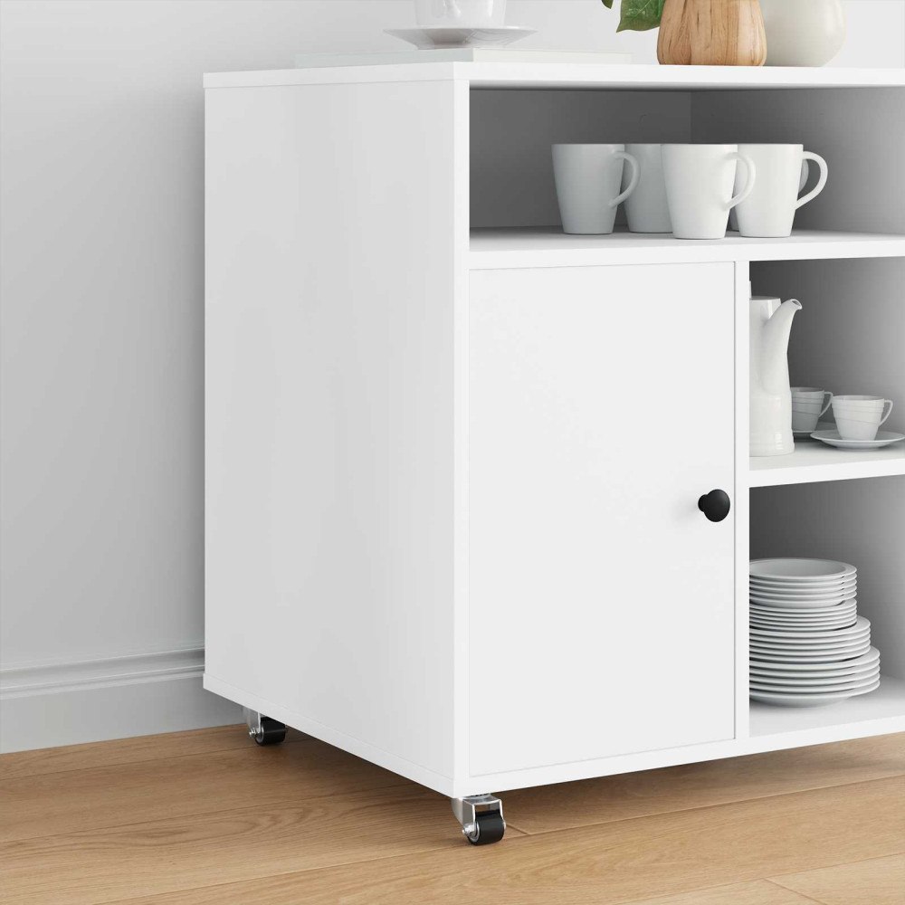 vidaXL Hjul 12 pcs Silver 44,1 x 44,1 x 1,95 mm Nylon