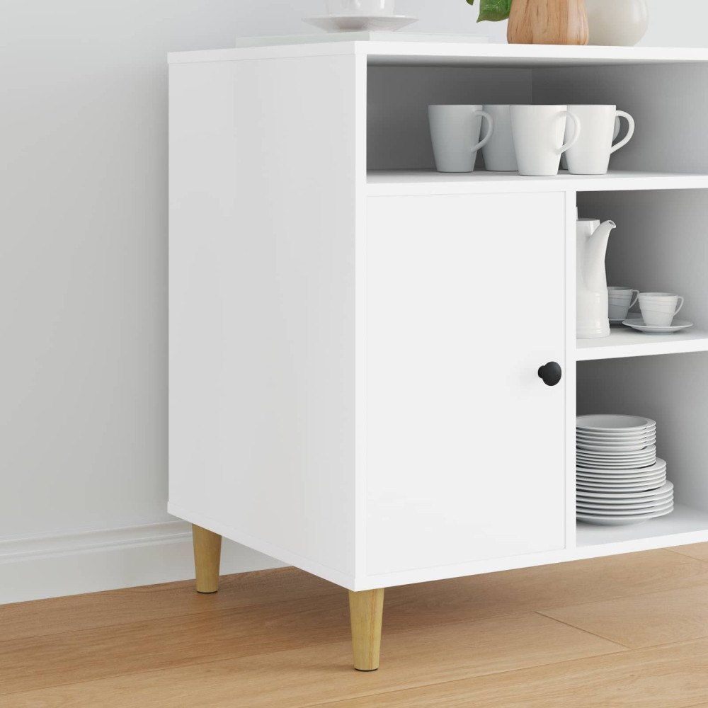 vidaXL Möbelfötter 12 pcs Brun Ø 44 x 100 mm Massiv Eukalyptus Trä