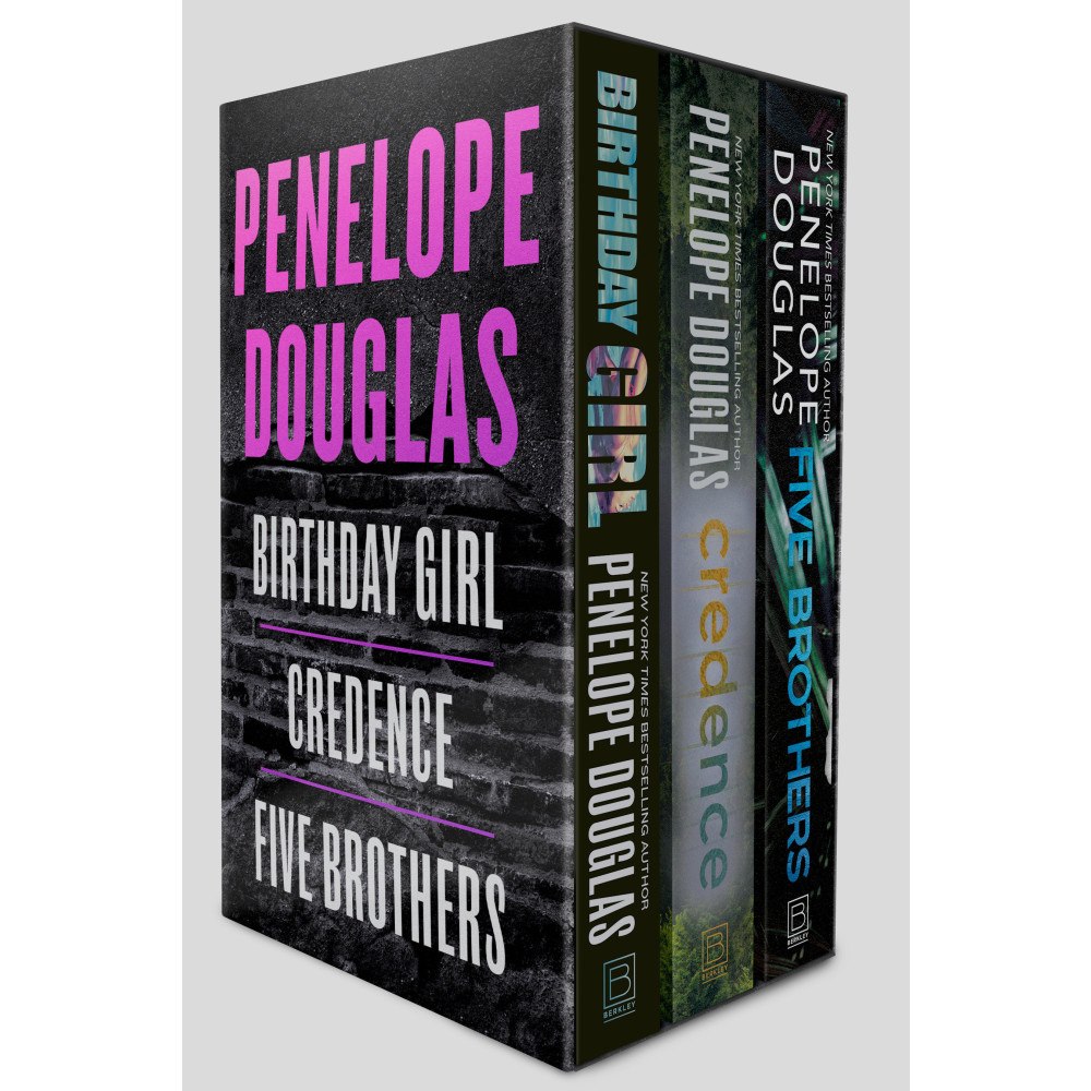 Penelope Douglas Penelope Douglas 3-Book Boxed Set: Birthday Girl, Credence, and Five Brothers (häftad, eng)