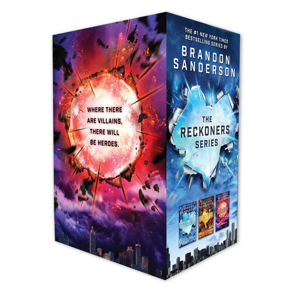 Brandon Sanderson The Reckoners Series Hardcover Boxed Set: Steelheart; Firefight; Calamity (inbunden, eng)
