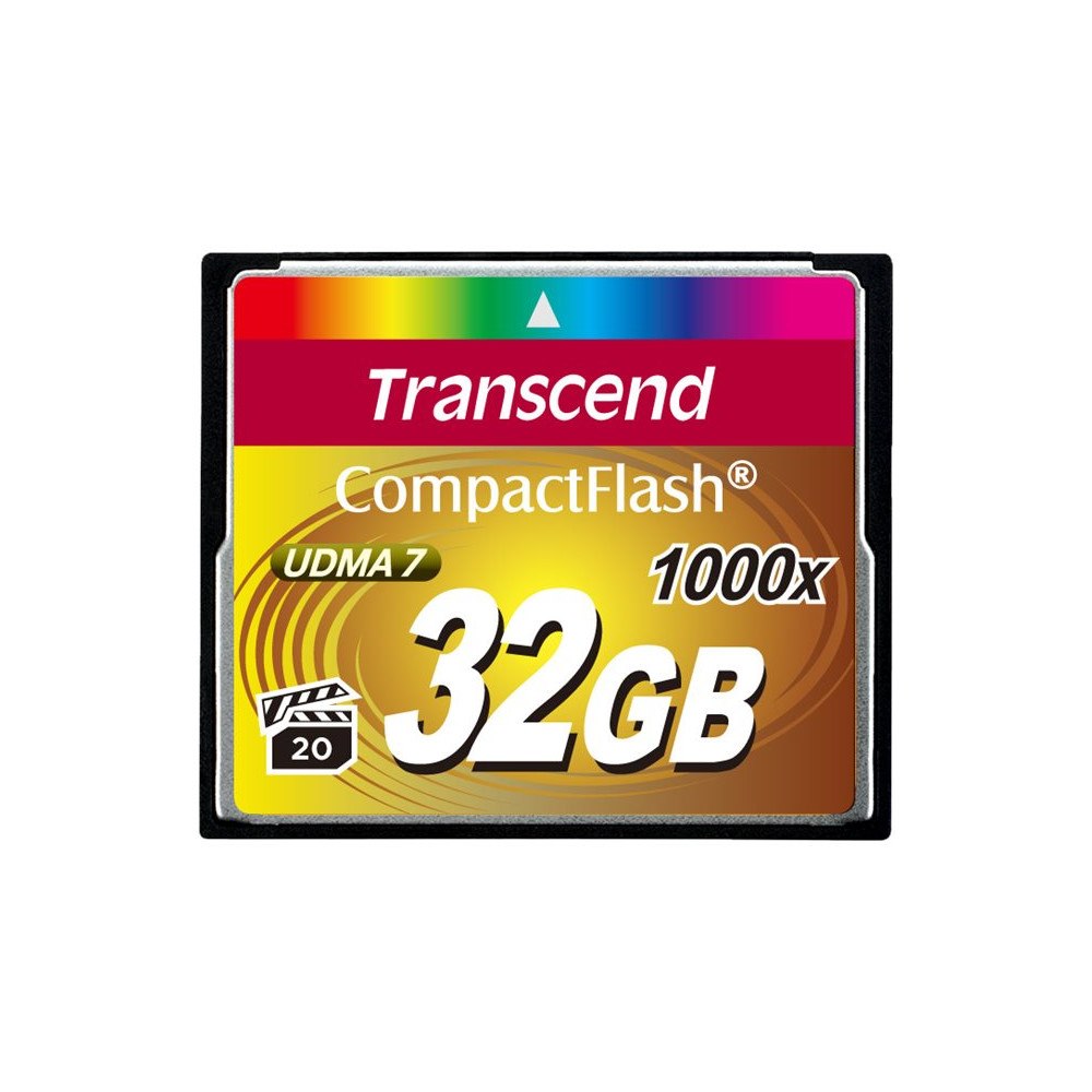 Transcend Information Transcend Ultimate - flash-minneskort - 32 GB - CompactFlash