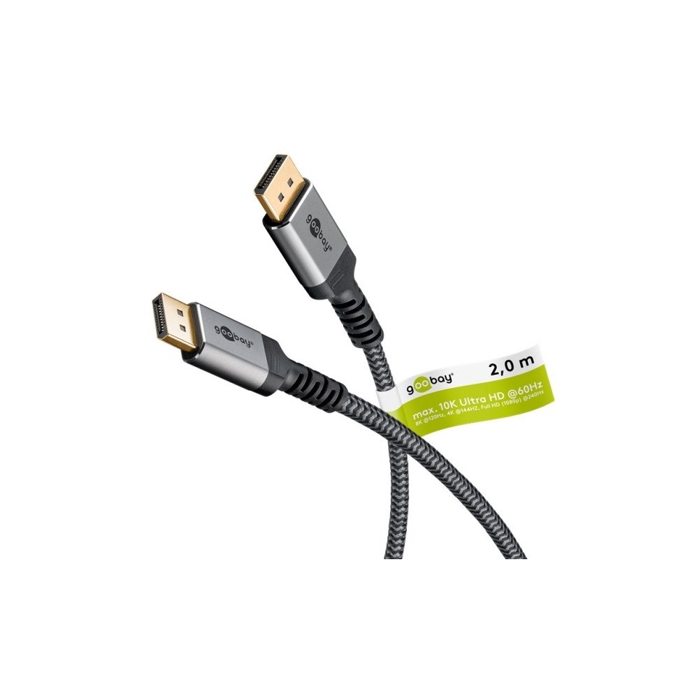 Goobay goobay plus series - DisplayPort-kabel - DisplayPort till DisplayPort