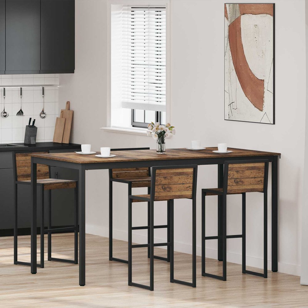 vidaXL Matbord Konstruerat trä