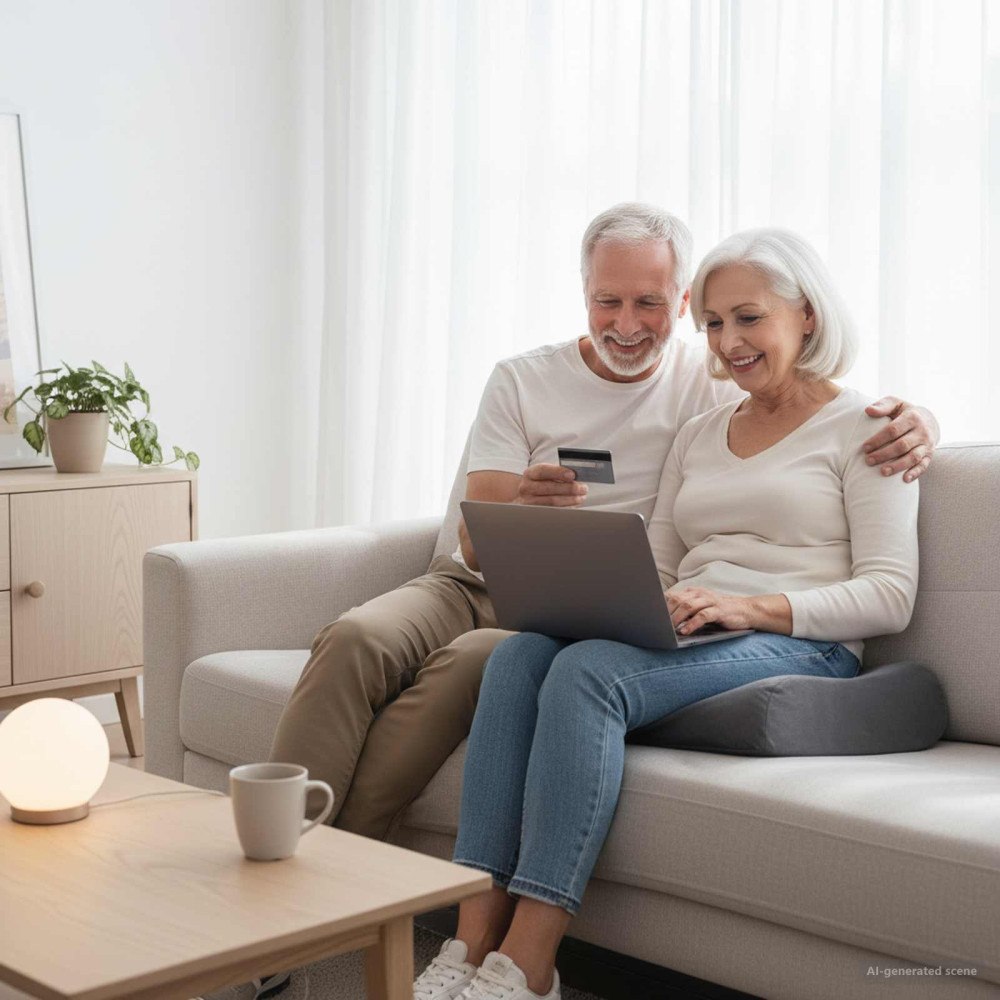 vidaXL Sittkudde Enfärgad Grå 40 x 40 x 13 cm