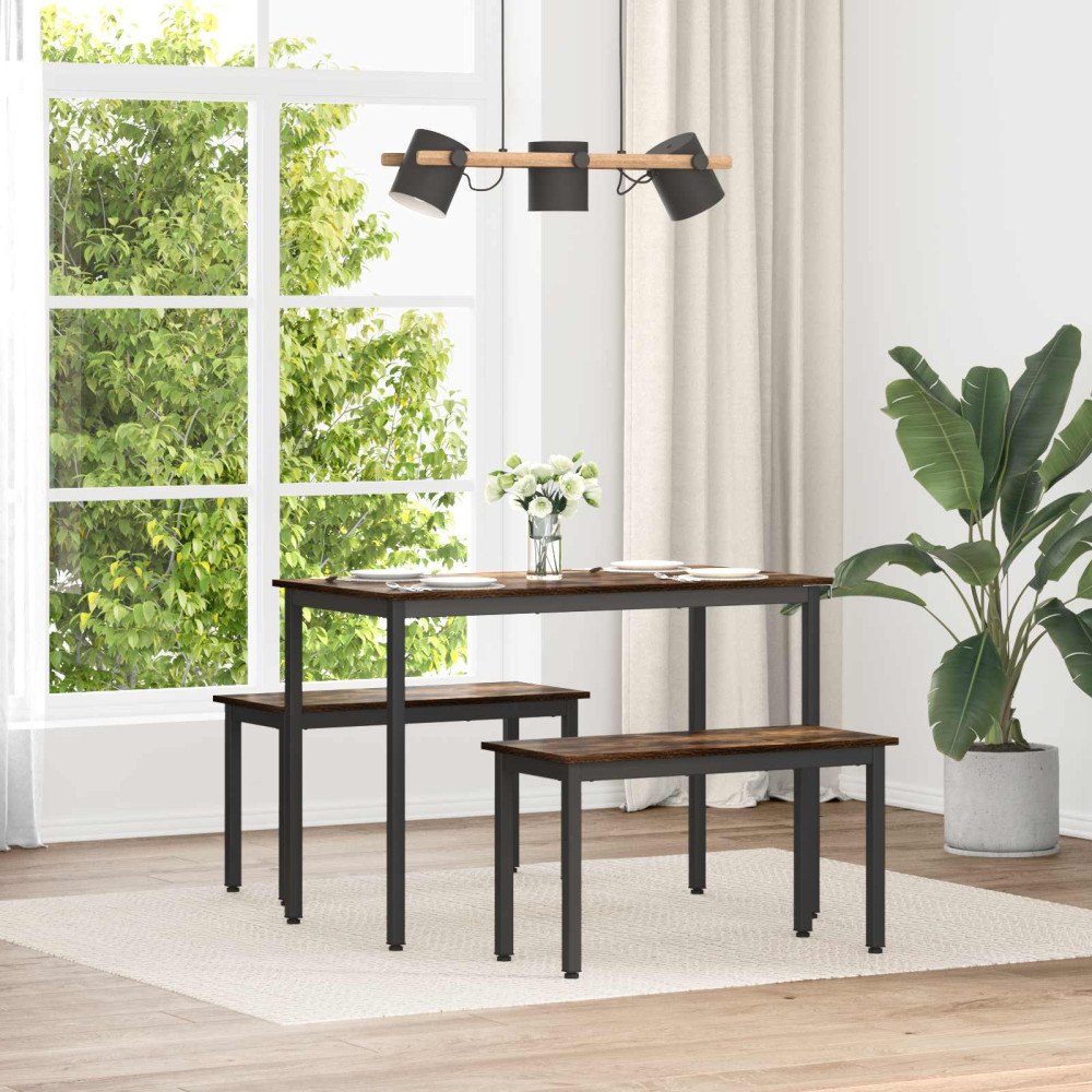 vidaXL bänk Rökek 80 x 35 x 45 cm Konstruerat trä