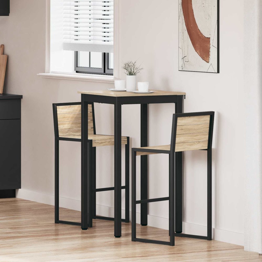 vidaXL Matbord Konstruerat trä