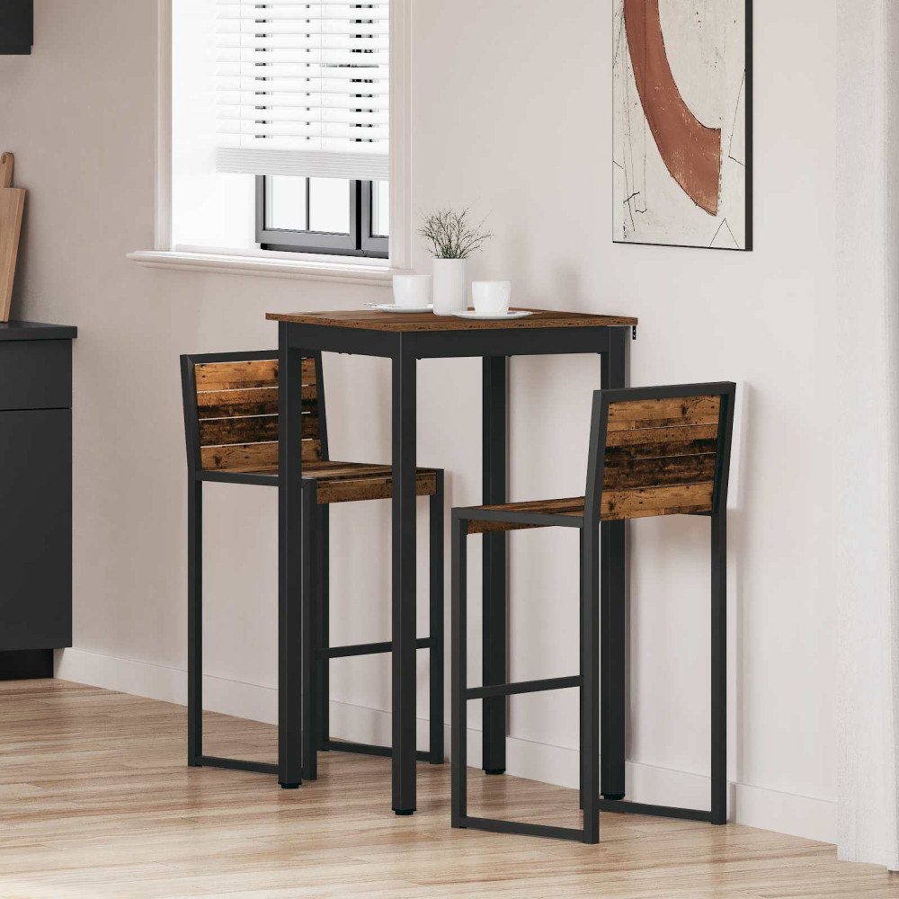 vidaXL Matbord Konstruerat trä