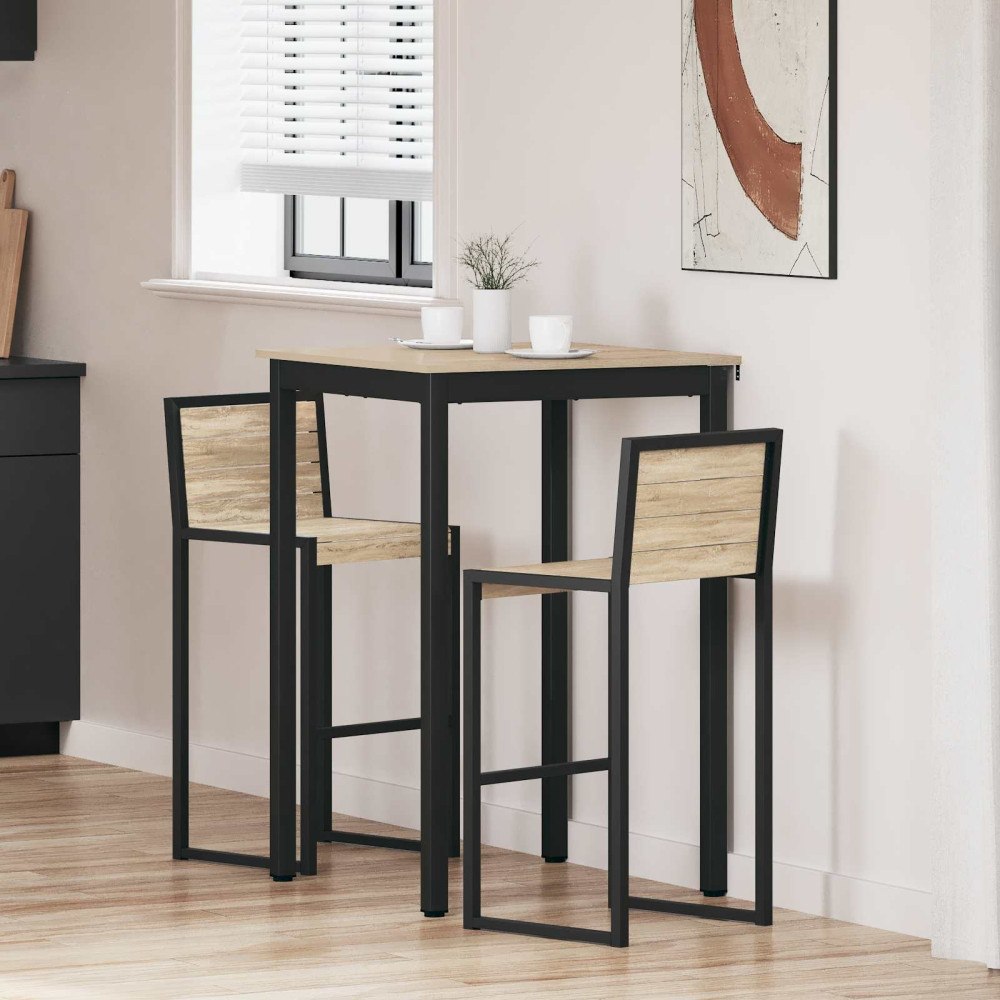 vidaXL Matbord Konstruerat trä