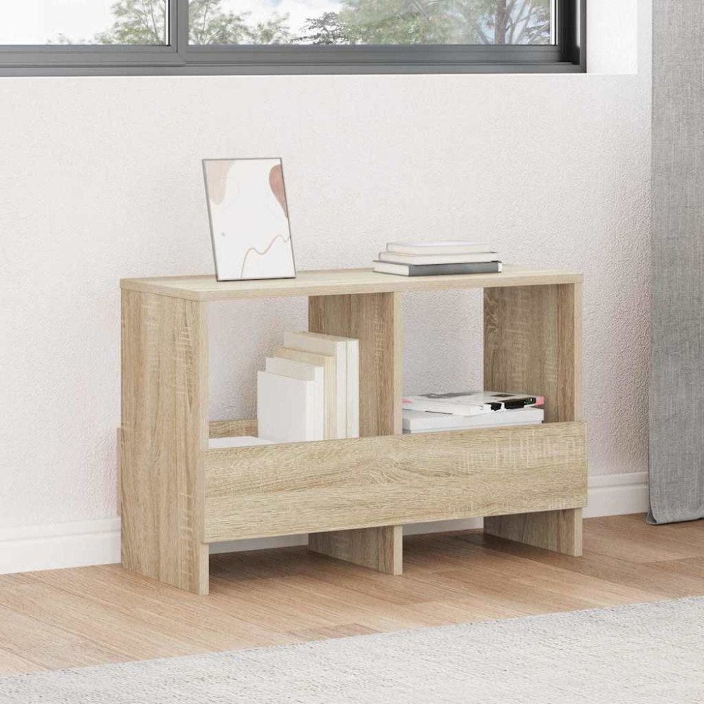 vidaXL Tidningshylla Sonoma-ek 68,5 x 30 x 45 cm