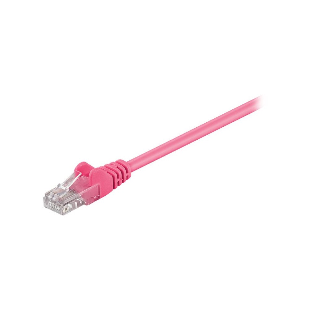 Goobay goobay nätverkskabel - 25 cm - magenta