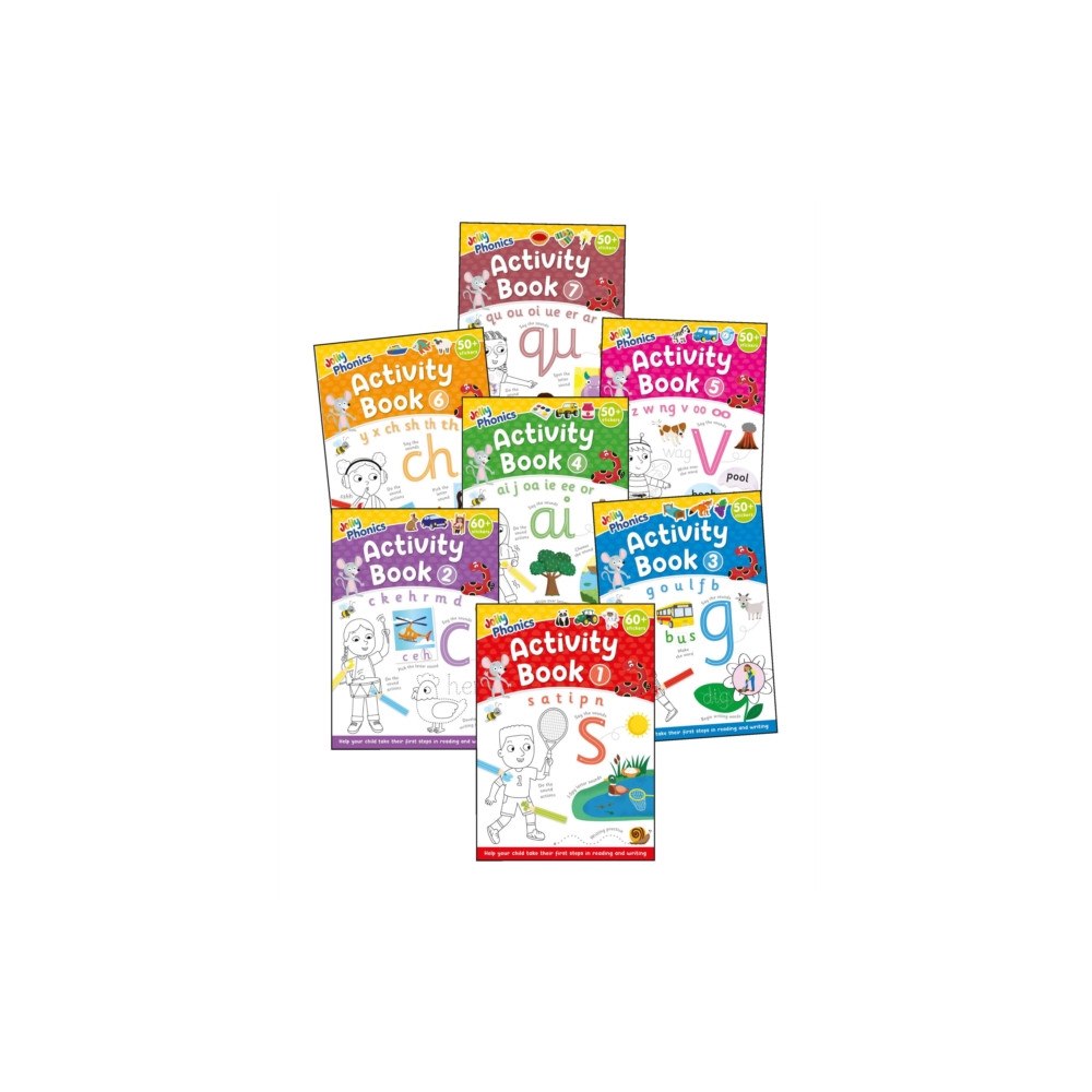 Jolly Learning Ltd Jolly Phonics Activity Books 1-7 (häftad, eng)
