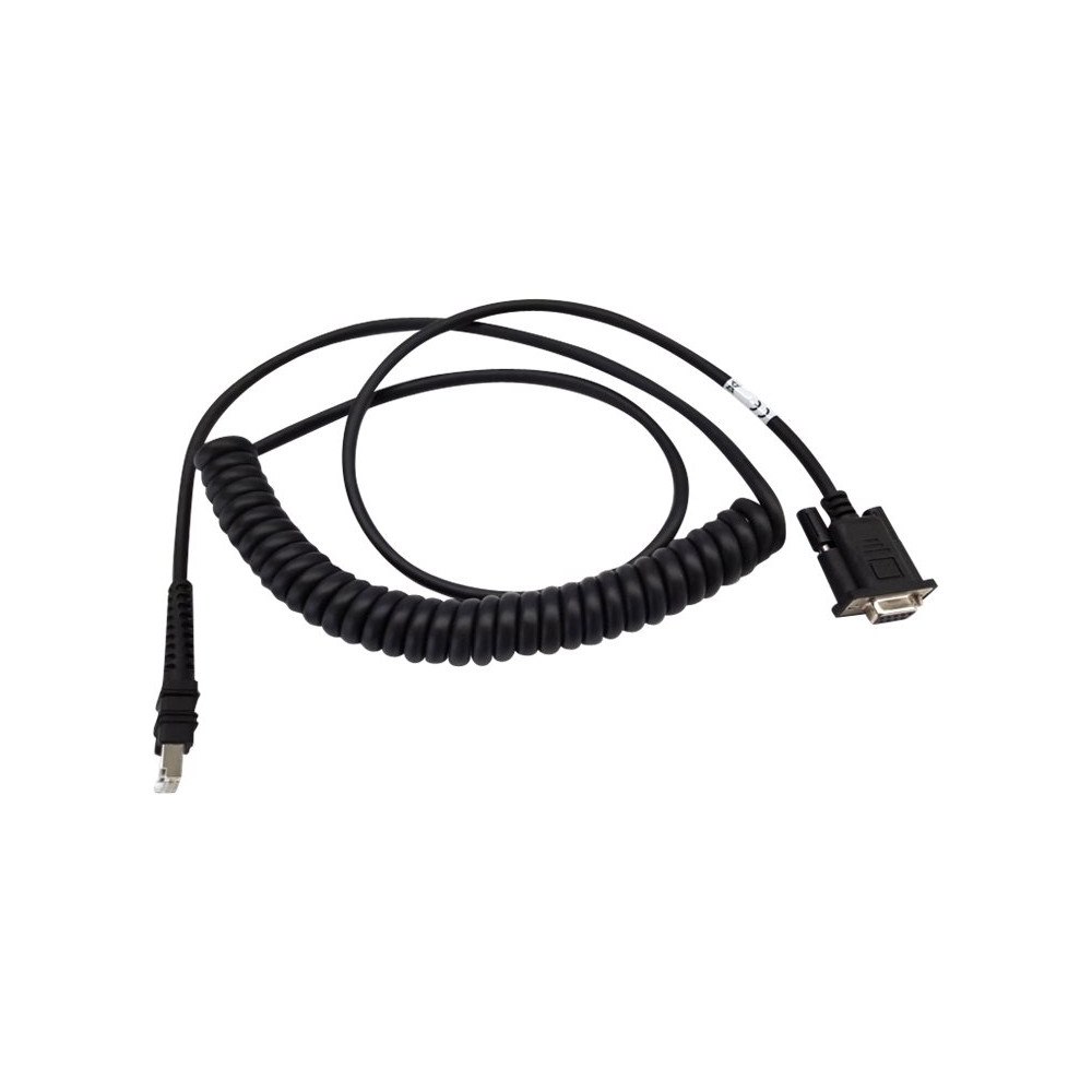 Zebra Technologies Zebra - strömkabel / seriell kabel - DB-9 - 2.74 m