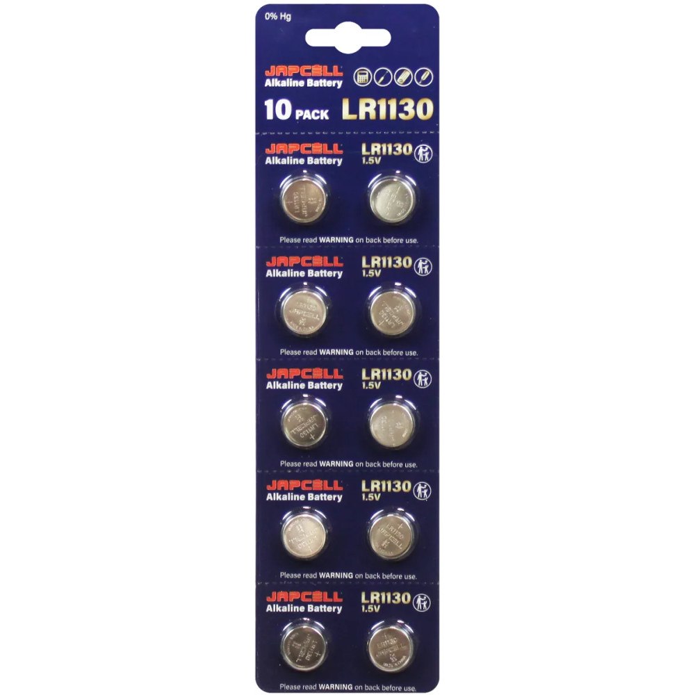 JAPCELL Japcell Alkaline LR1130 batterier
