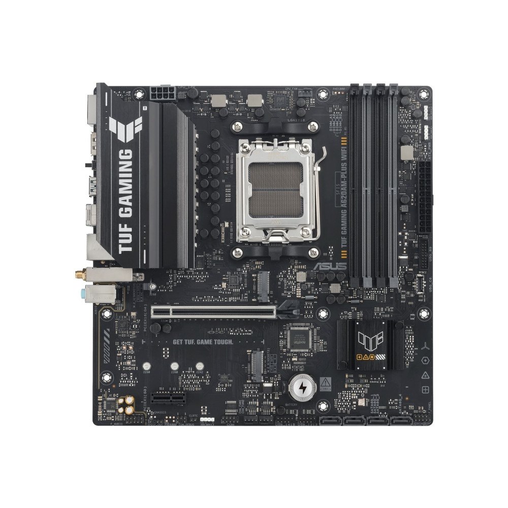 ASUS ASUS TUF GAMING A620AM-PLUS WIFI - moderkort - micro ATX - Socket AM5 - AMD A620A