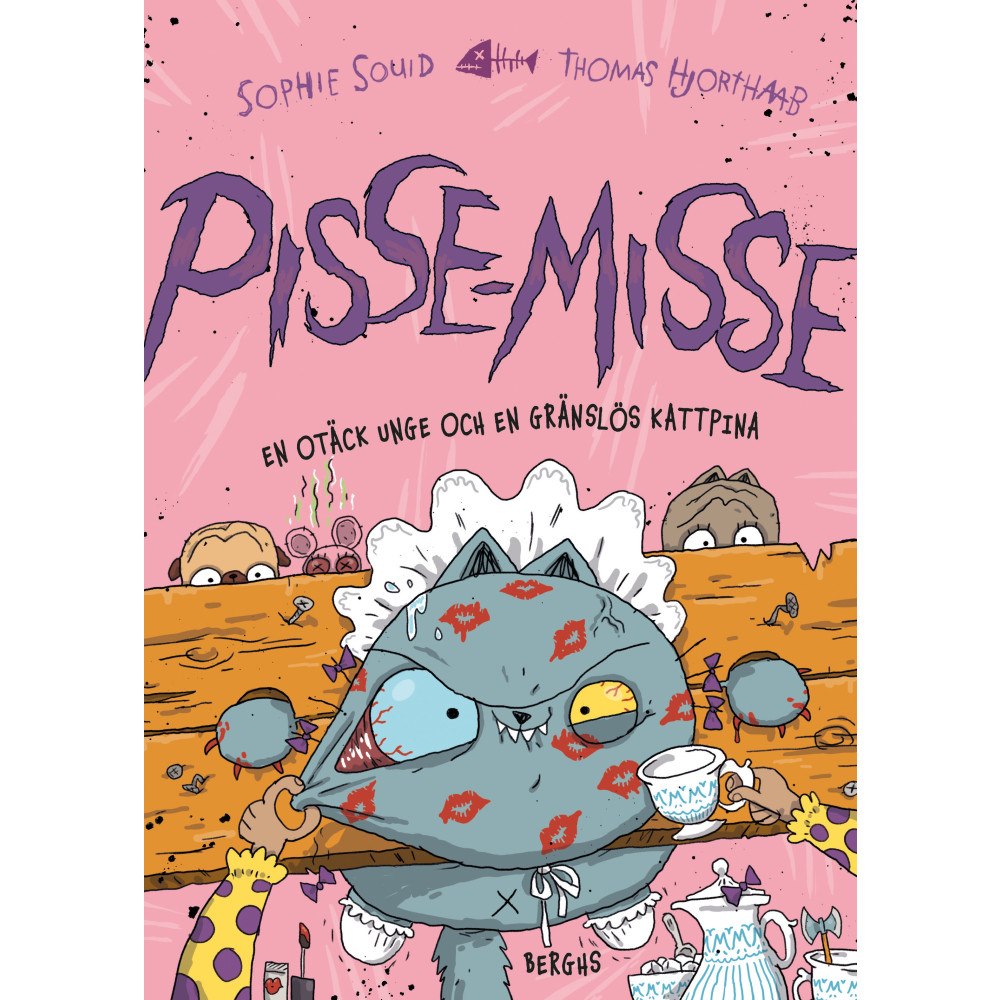 Berghs En otäck unge och en gränslös kattpina (bok, danskt band)