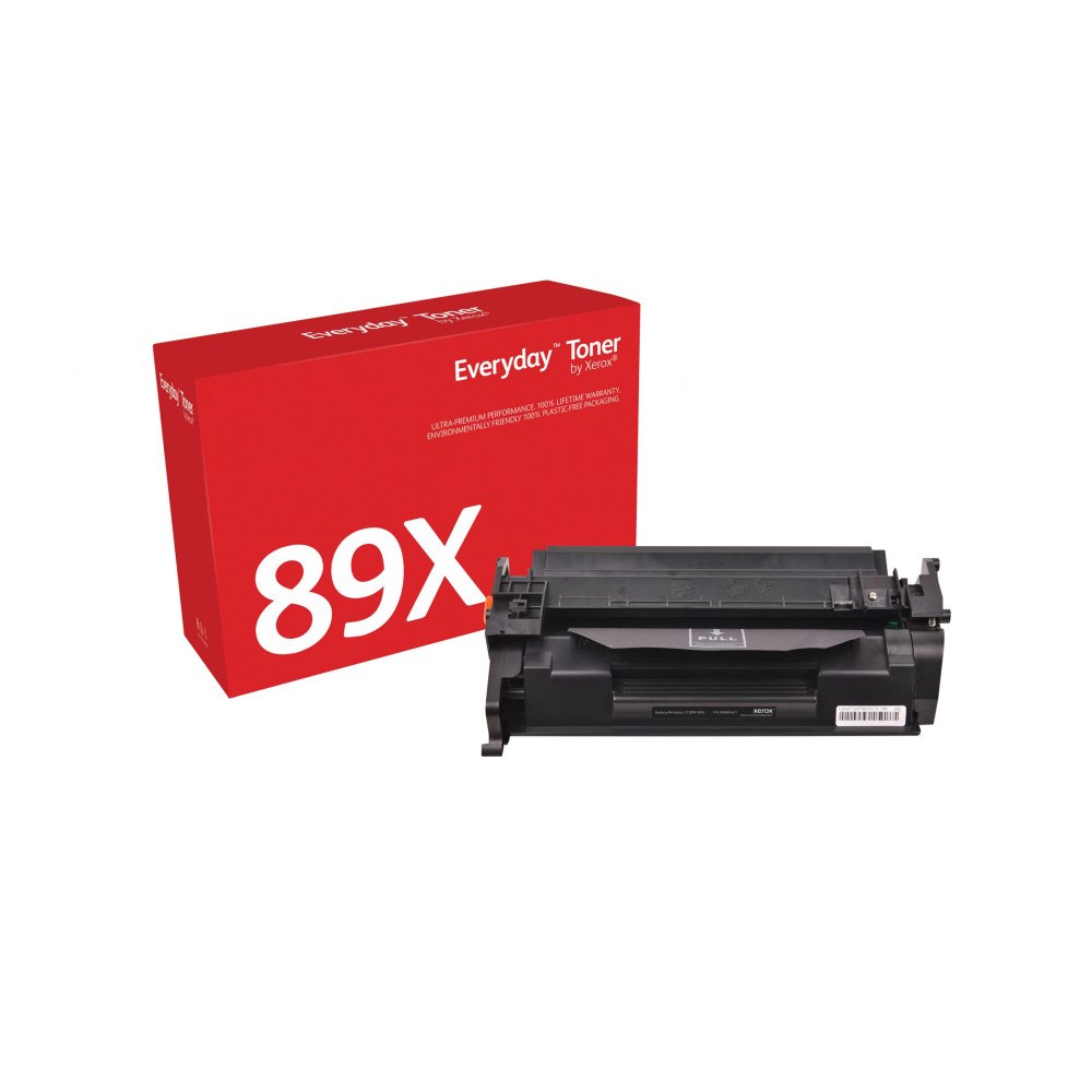 XEROX Everyday - Lång livslängd - svart - kompatibel - tonerkassett (alternativ för: HP 89X, HP CF289X)