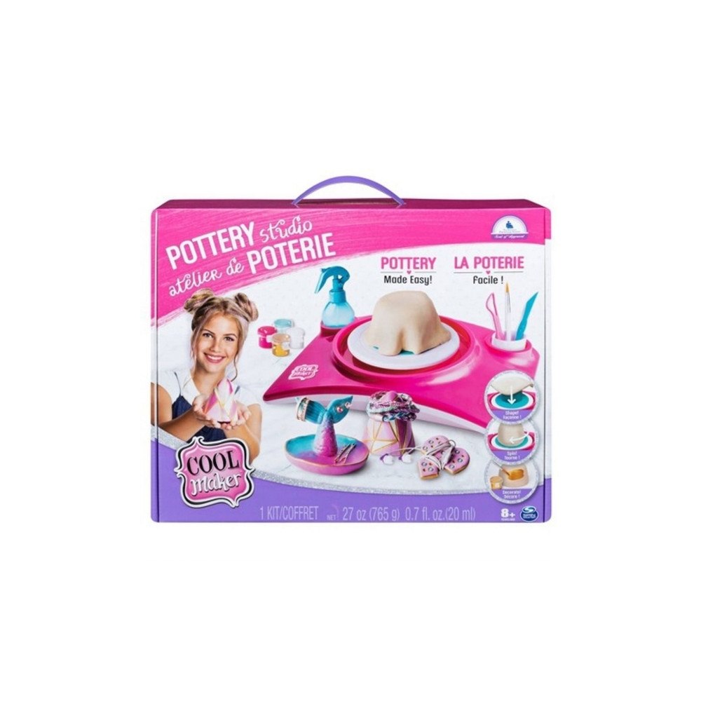 Spin Master Cool Maker PCL ACK Pottery Cool Studio EML, Marker airbrush,...