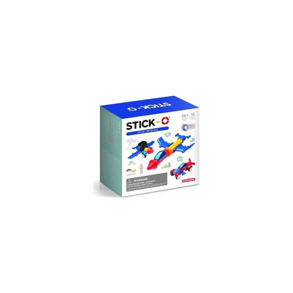 Magformers Magformers Stick-O city magnetiska klossar 16 delar (005-902...