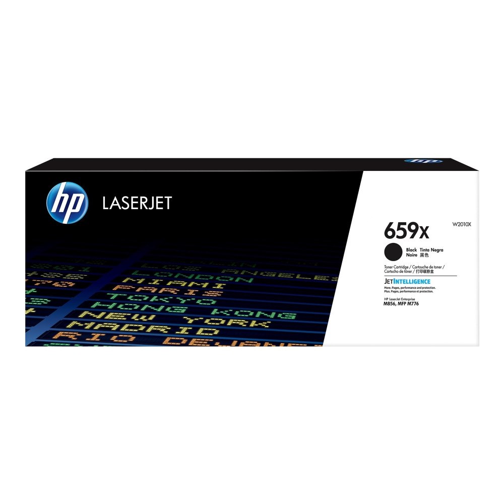 HP HP 659X - svart - original - LaserJet - tonerkassett (W2010X)