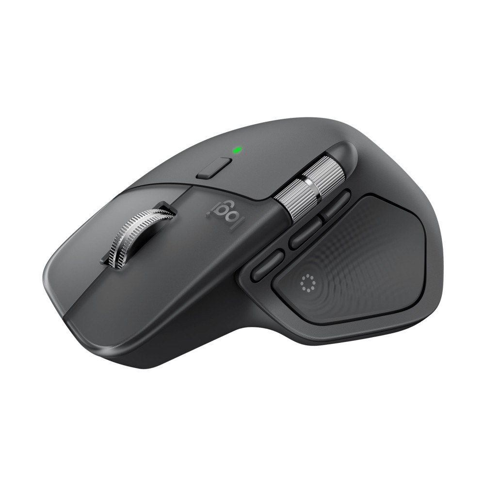 Logitech Logitech MX Master 4 - mus - Bluetooth, 2.4 GHz - grafit