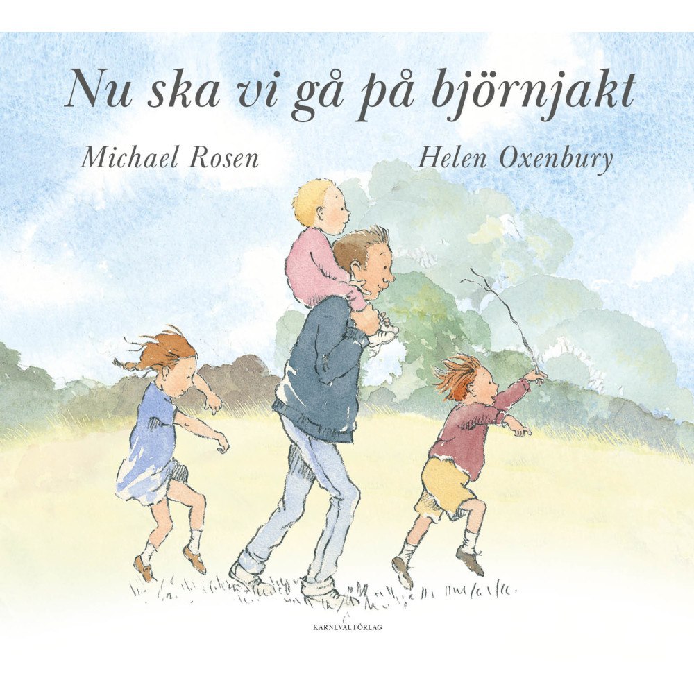 Michael Rosen Nu ska vi gå på björnjakt (bok, kartonnage)