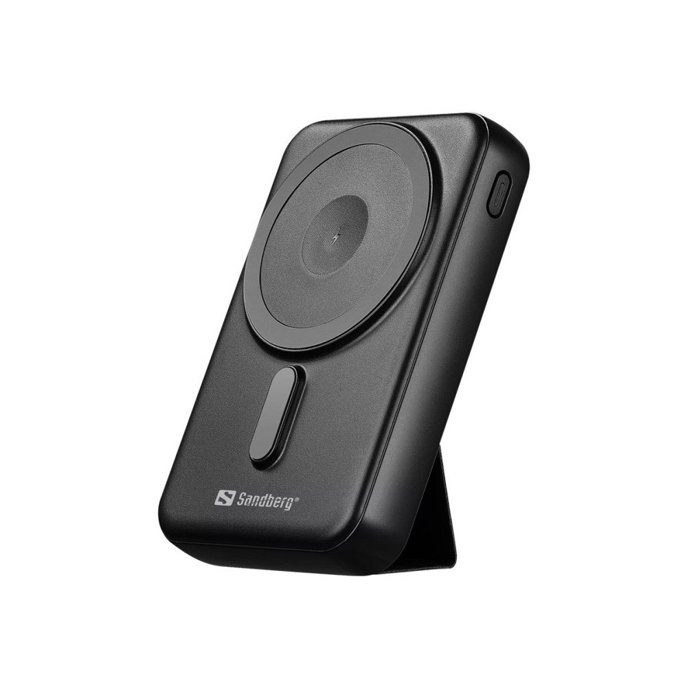 Sandberg Sandberg trådlöst laddställ - USB-C, USB typ A - 10 Watt