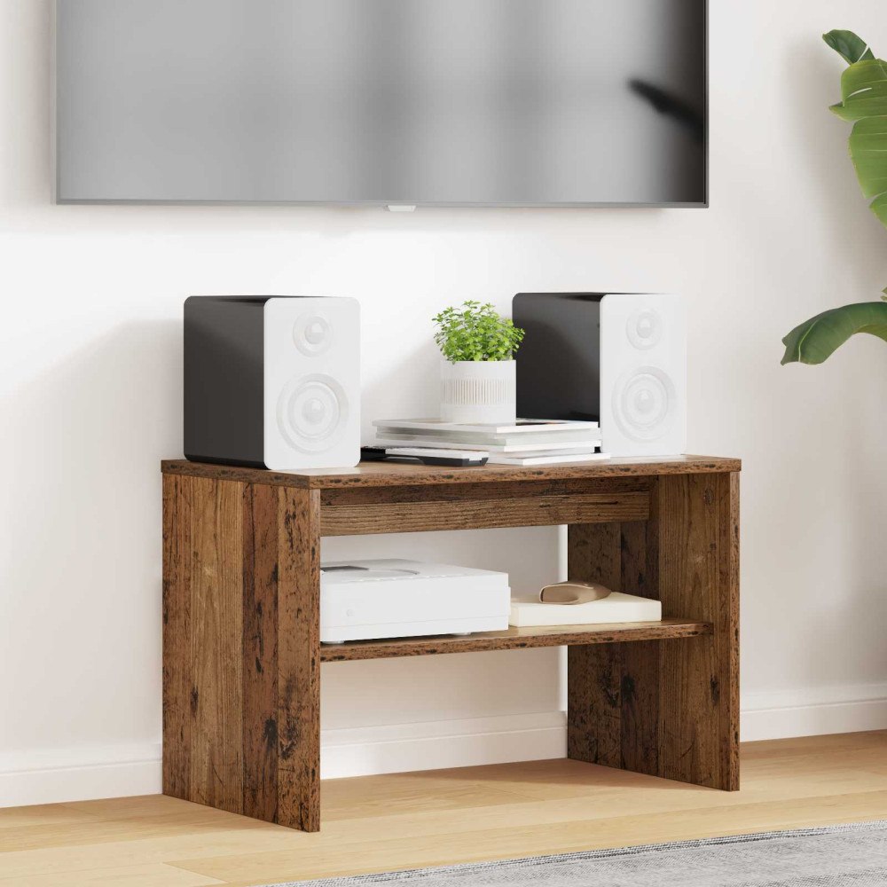 vidaXL TV-skåp Gammalt trä 60 x 35 x 40 cm Konstruerat trä