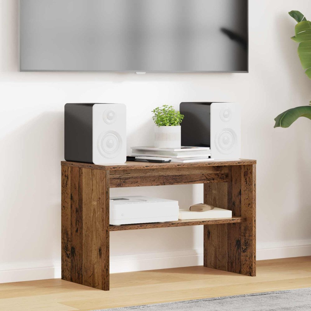 vidaXL TV-skåp Gammalt trä 60 x 30 x 40 cm Konstruerat trä