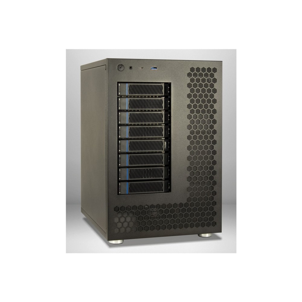 Inter-Tech Elektronik Handels Inter-Tech NAS-8 - kabinett för lagringsenheter