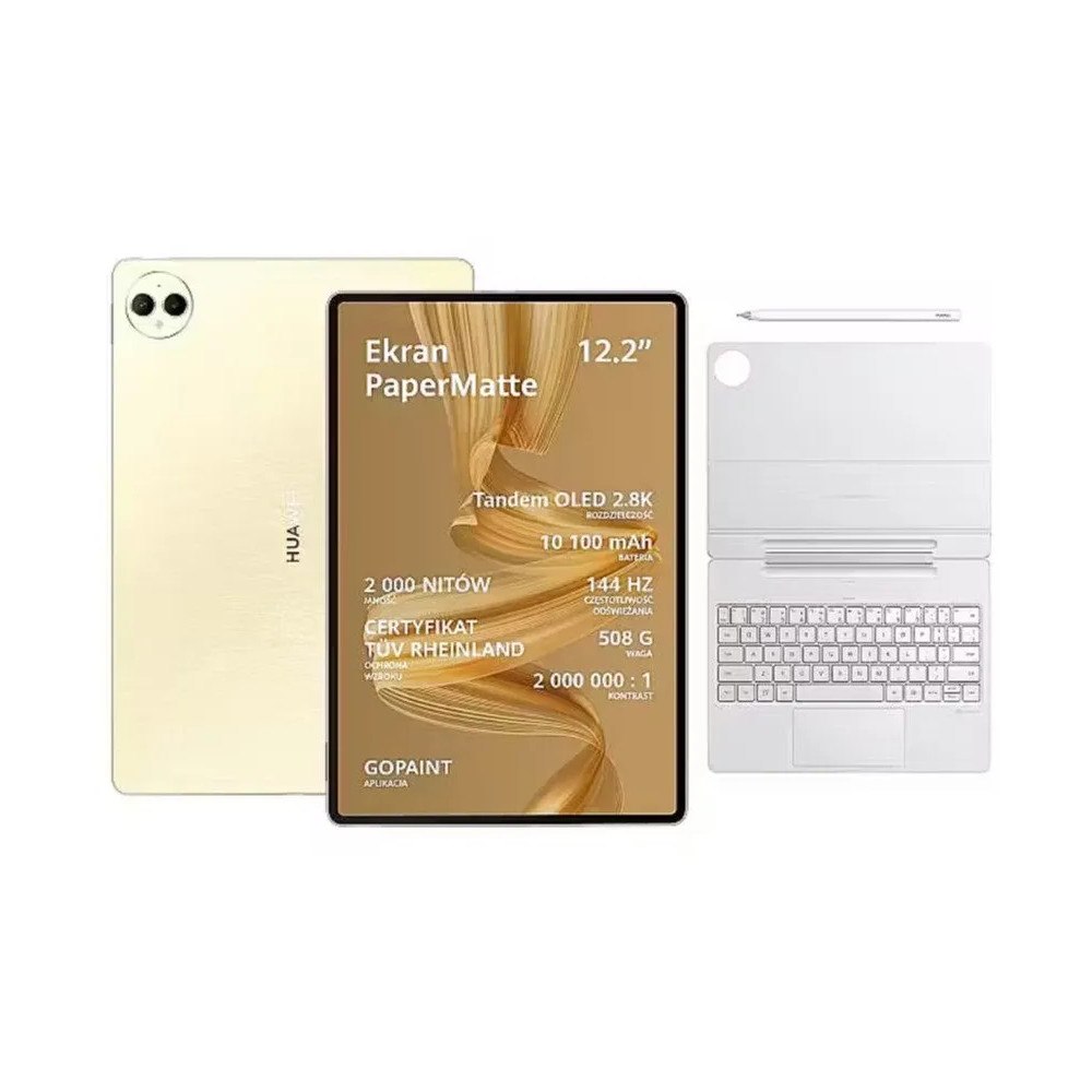 Huawei Huawei MatePad Pro 12,2" 12/512GB PaperMatte guld + tangentb...