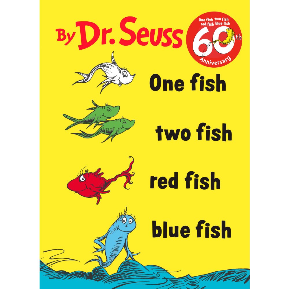 Penguin Random House USA One Fish Two Fish Red Fish Blue Fish (inbunden, eng)