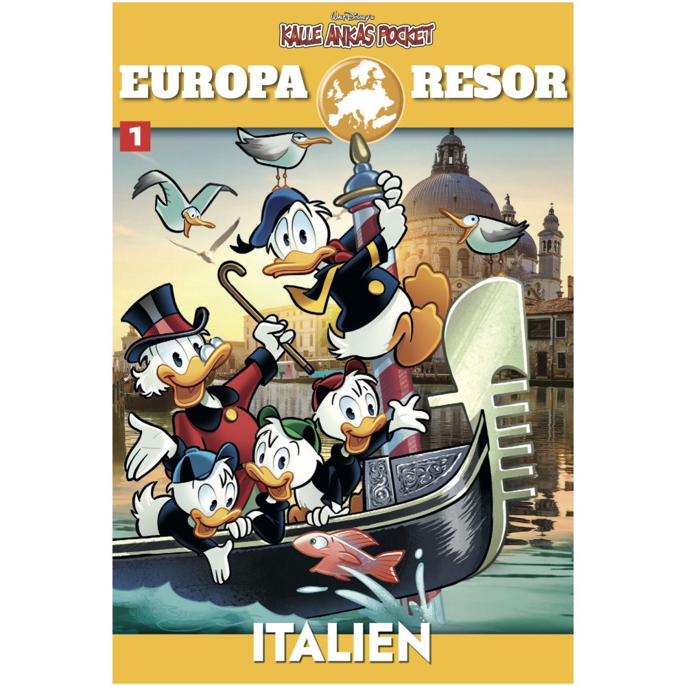 Egmont Story House Kalle Ankas pocket : Europa resor Italien (häftad)