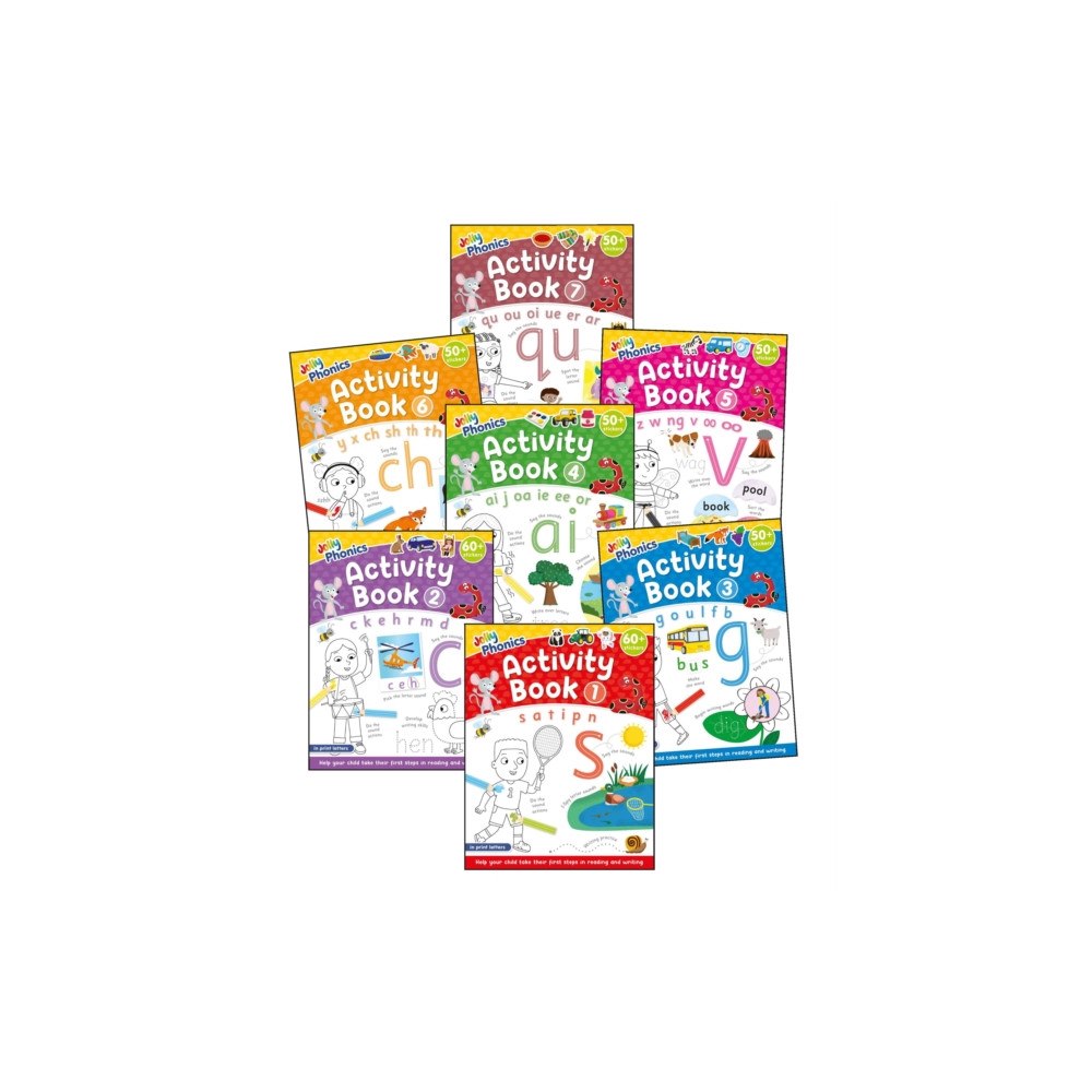Jolly Learning Ltd Jolly Phonics Activity Books 1-7 (häftad, eng)
