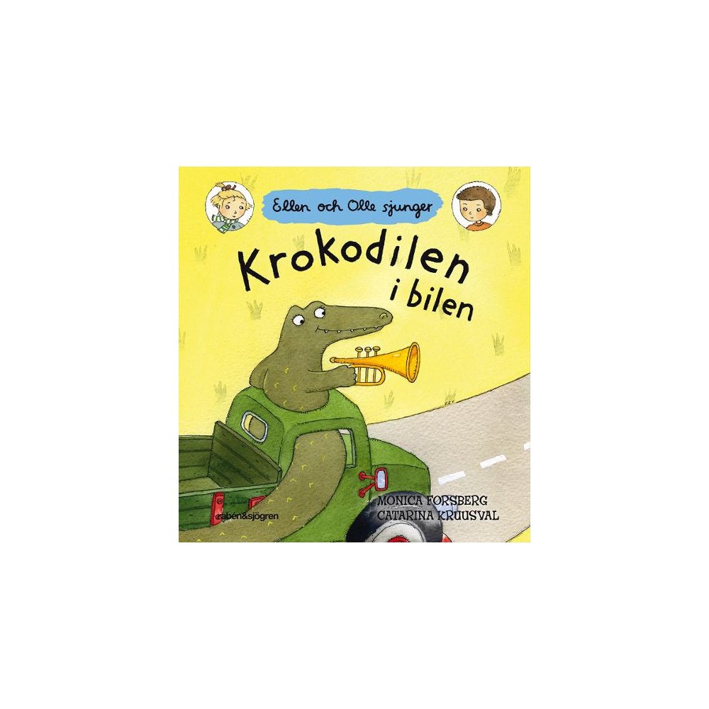 NO BRAND VENDOR (SE) Bok visbok Krokodilen i bilen