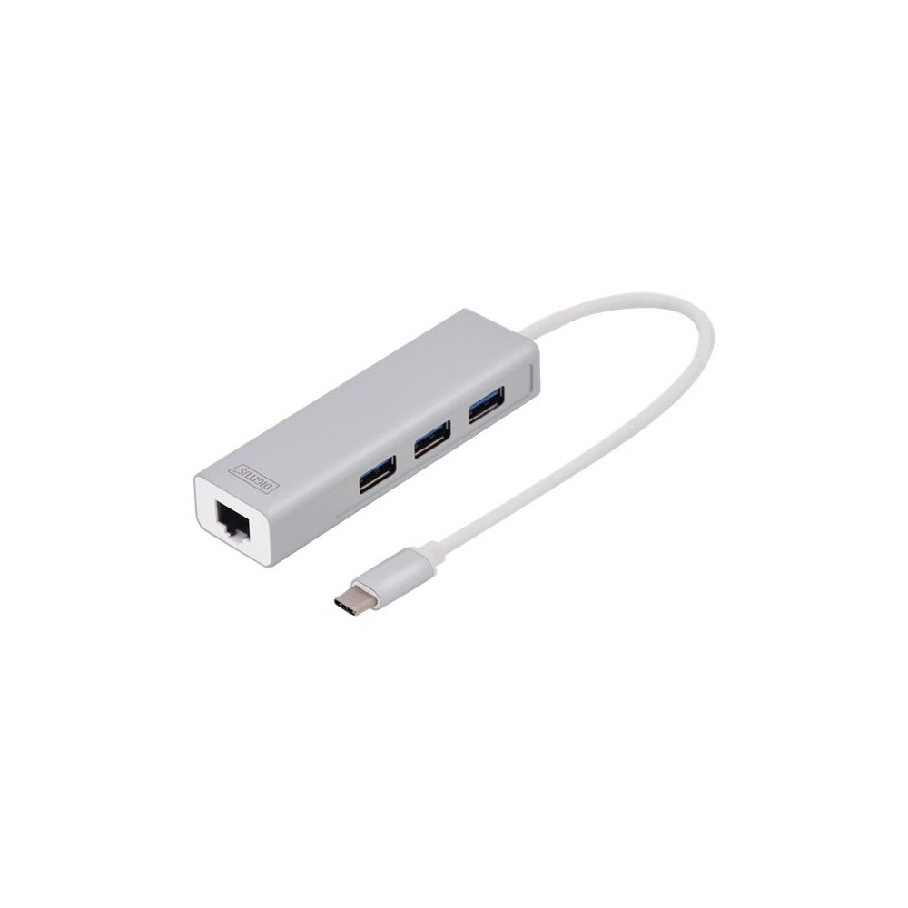 Digitus DIGITUS - dockningsstation - USB-C - 1GbE