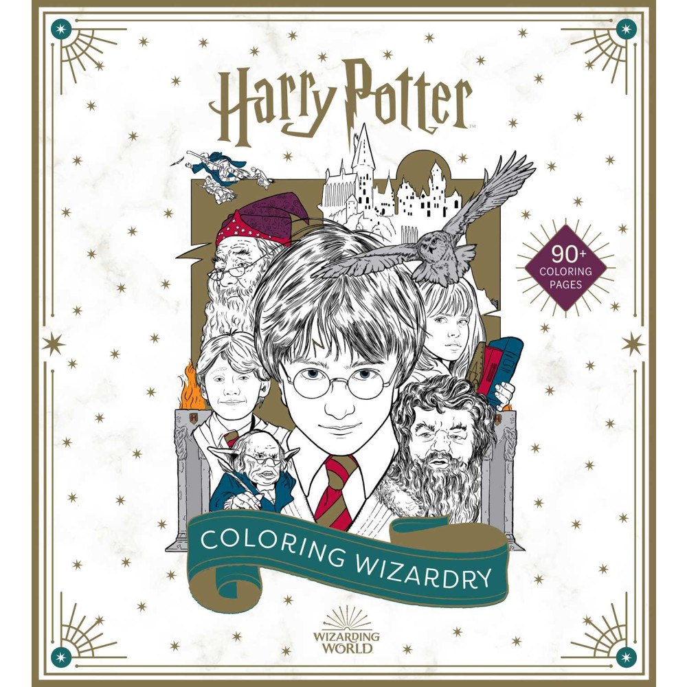 Insight Editions Harry Potter: Coloring Wizardry (häftad, eng)