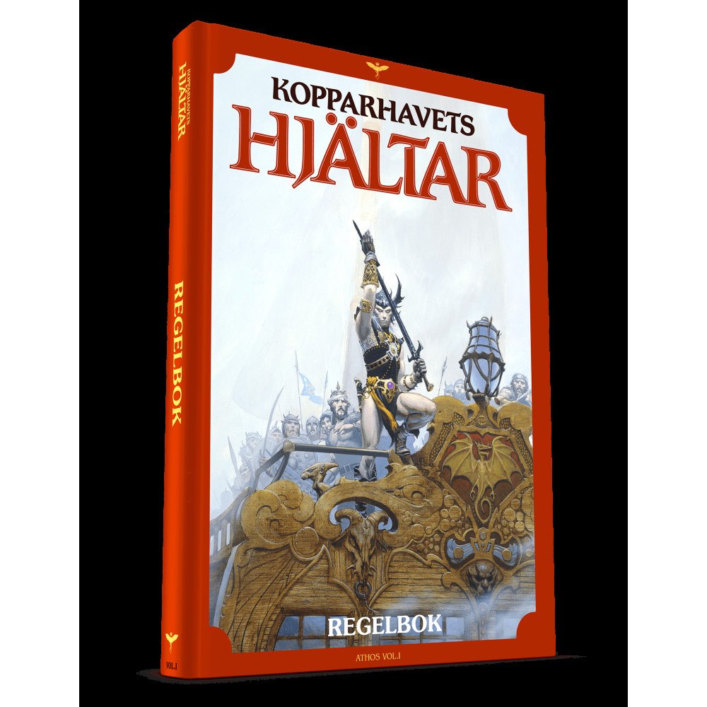 Måns Broman Kopparhavets hjältar. Grundbok (inbunden)